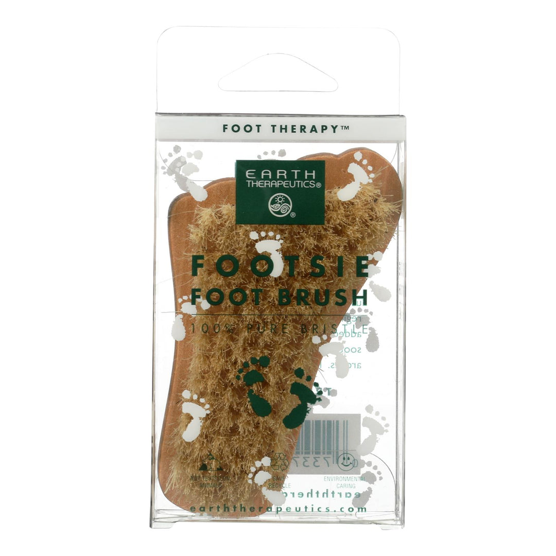 Earth Therapeutics Footsie Foot Brush - 1 Brush - Maras Green